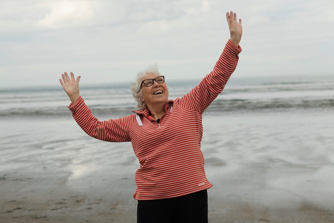 An active woman doing light exercise, representing pelvic floor health and lifestyle management