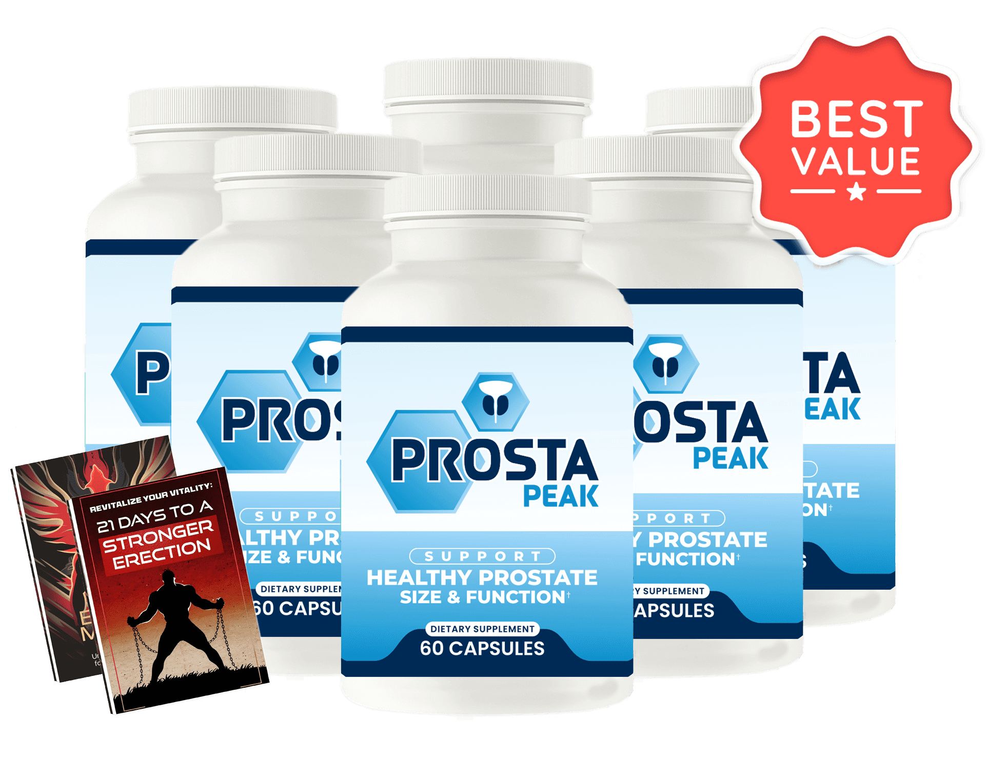 ProstaPeak bottle, official product packaging