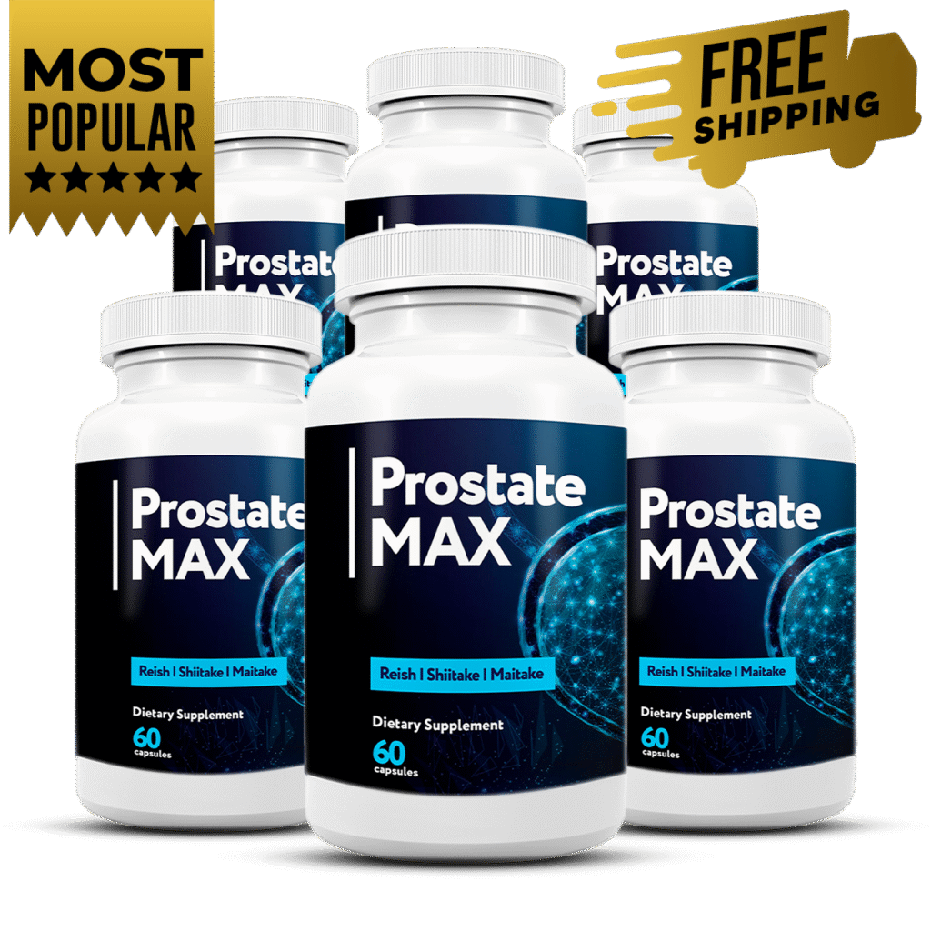 ProstateMax bottle, official product packaging